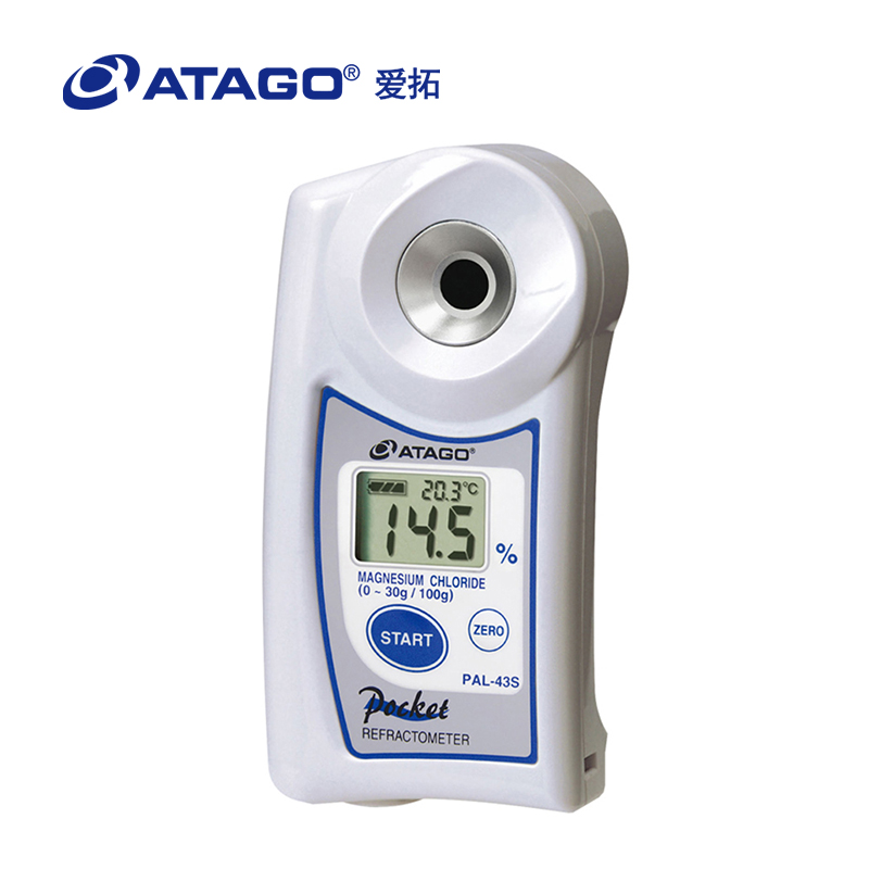 ATAGO（愛拓）鹵水折射計(jì)氯化鎂濃度計(jì) PAL-43S