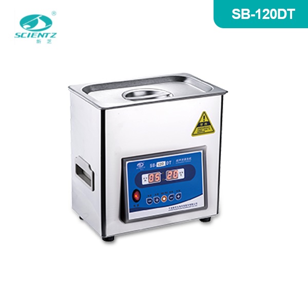 寧波新芝生物科技加熱型超聲波清洗機(jī)SB-120DT（5L）