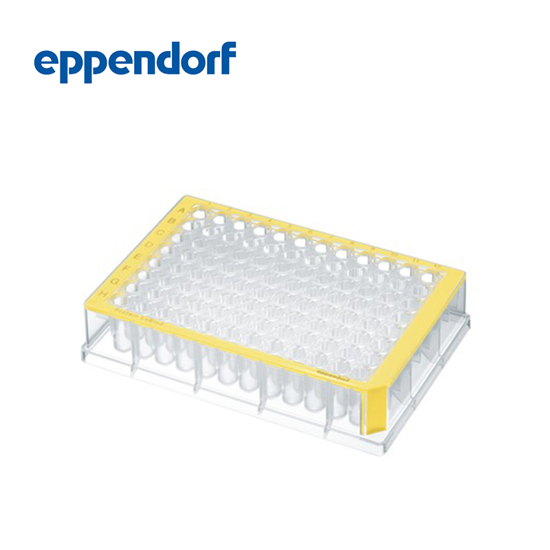 德國(guó)艾本德Eppendorf,96孔/500μL深孔板,蛋白質(zhì)低吸附,孔無色,500μL,PCR潔凈級(jí),黃色,40塊(5包×8塊)