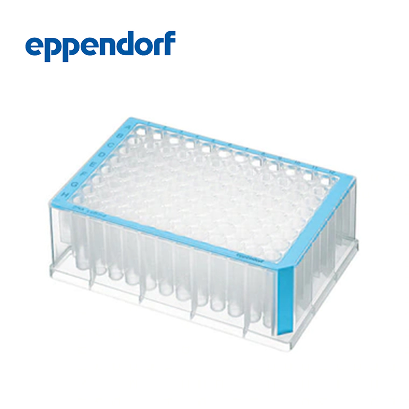 德國(guó)艾本德(Eppendorf)Deepwell Plate 96/1000μL,孔透明,1000μL,PCR潔凈級(jí),藍(lán)色,20塊(5包×4塊)