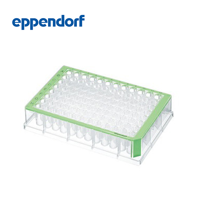 德國艾本德(Eppendorf)Deepwell Plate96/500μL,孔透明,500μL,PCR潔凈級(jí),綠色,40塊(5包×8塊)