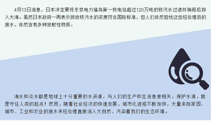 保護水資源，守住我們的生命線