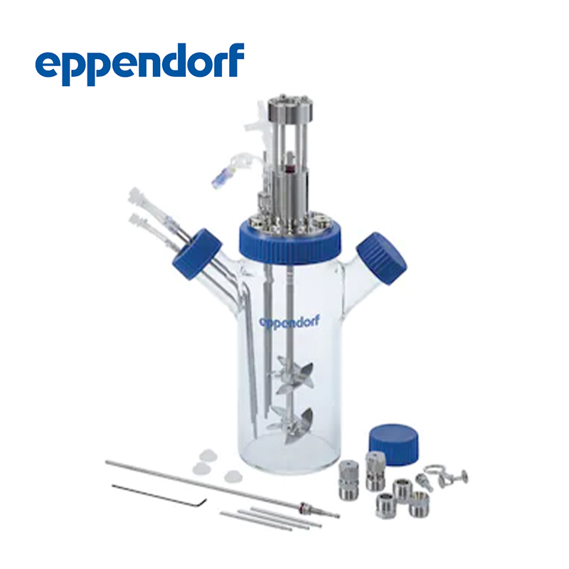 德國艾本德Eppendorf,DASGIP?罐體DS1000ODSP,2x斜葉槳,400mL–1.2L,2xGL45口側(cè)臂,頂部驅(qū)動,光照生物反應(yīng)器,2pitched-blade impellers