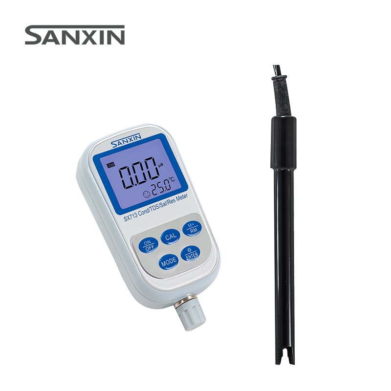 上海三信SX713便攜式電導率/TDS/鹽度/電阻率儀