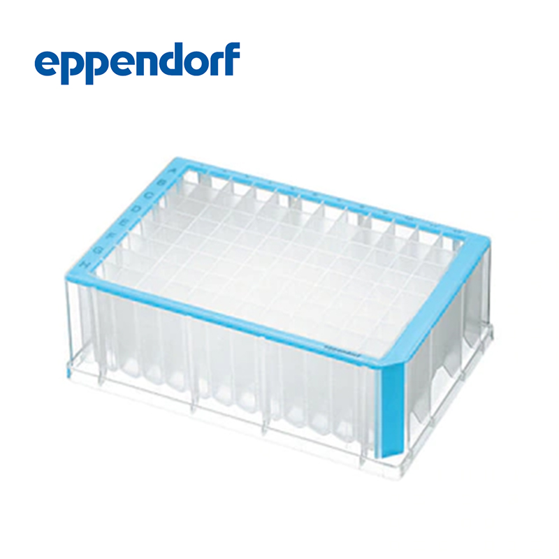 德國艾本德(Eppendorf)Deepwell Plate 96/2000μL,孔透明,2000μL,無菌,藍(lán)色,20塊(5包×4塊)