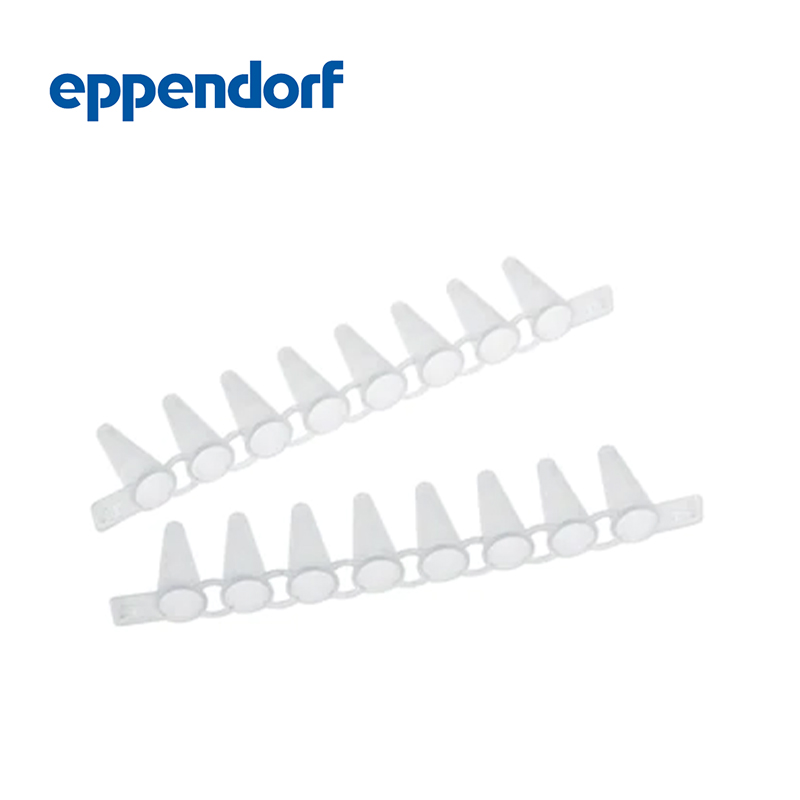 艾本德Eppendorf PCR Tube Strips, 0.1 mL, PCR 潔凈級, 不帶蓋（10 × 12 條）