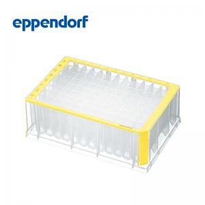 德國艾本德(Eppendorf)Deepwell Plate 96/2000μL,孔透明,2000μL,無菌,黃色,20塊(5包×4塊)