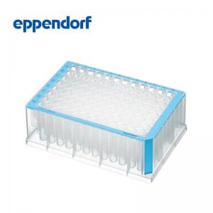 德國艾本德(Eppendorf)Deepwell Plate 96/1000μL,孔透明,1000μL,PCR潔凈級(jí),藍(lán)色,20塊(5包×4塊)