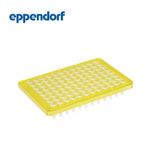 德國艾本德Eppendorf twin.tec? PCR Plate96,半裙邊,250μL,PCR潔凈級,黃色,25塊