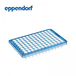 德國艾本德Eppendorf twin.tec? 96real-timePCR板,半裙邊,250μL,PCR潔凈級,藍色,孔白色,25塊
