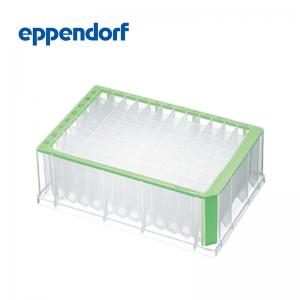 德國艾本德(Eppendorf)Deepwell Plate 96/2000μL,孔透明,2000μL,無菌,綠色,20塊(5包×4塊)